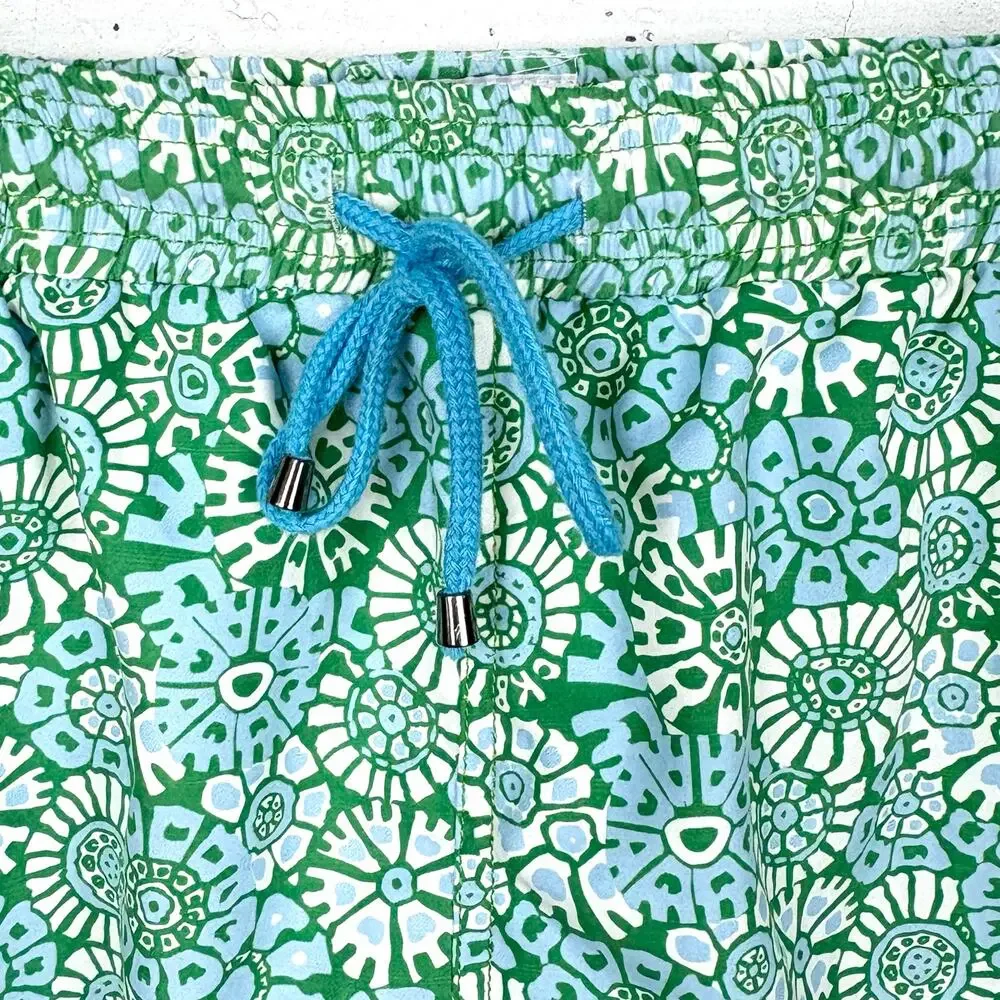 CK Bradley Skinnydippers Floral Swim Trunks Lined Polyester Elastic Waist 42